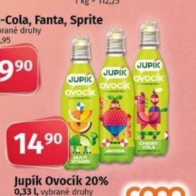 Nápoj Ovocík Jupík