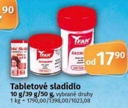 Sladidlo Fan