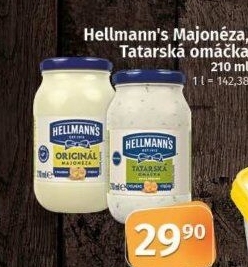 Tatarská omáčka Hellmann'