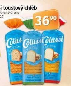 Toustový chléb Colussi