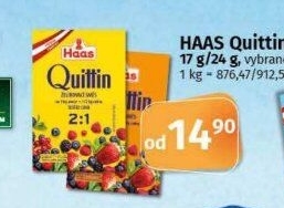 Želírovací cukr Quittin Haas
