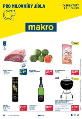 akční leták Makro 4.6.2025-17.6.2025
