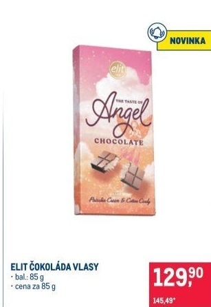 Čokoláda Angel Hair Elit