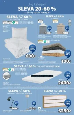 akční leták Jysk 4.6.2025-1.7.2025
