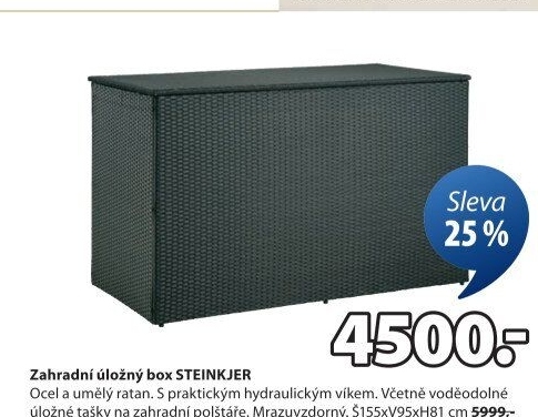 Box zahradní úložný Steinkjer