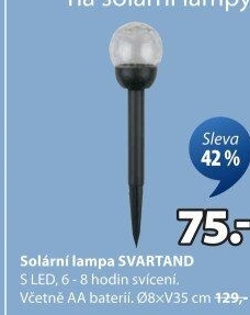 Solární svítidlo