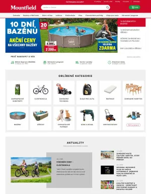 akční leták Mountfield 4.6.2025-10.6.2025
