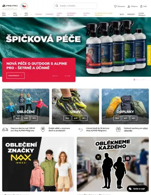 akční leták ALPINE PRO 4.6.2025-10.6.2025