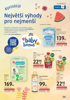 akční leták dm drogerie 5.6.2025-2.7.2025