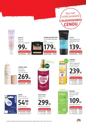 akční leták dm drogerie 5.6.2025-2.7.2025