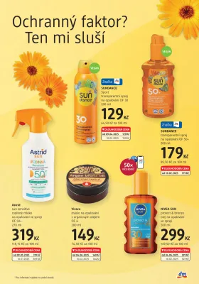 akční leták dm drogerie 5.6.2025-2.7.2025