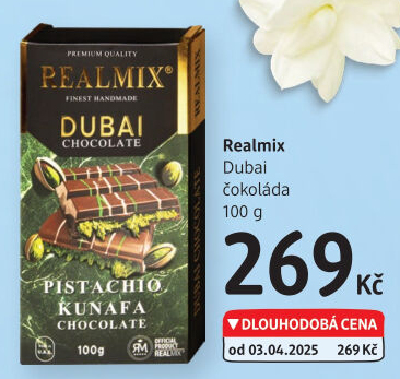 Dubaiská čokoláda Realmix