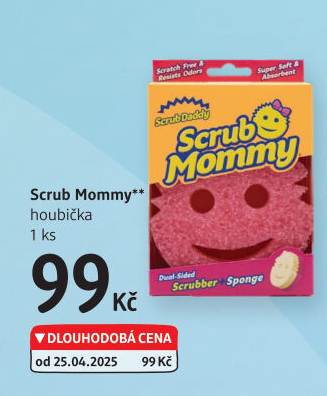 Houbička Scrub Mommy Scrub Daddy