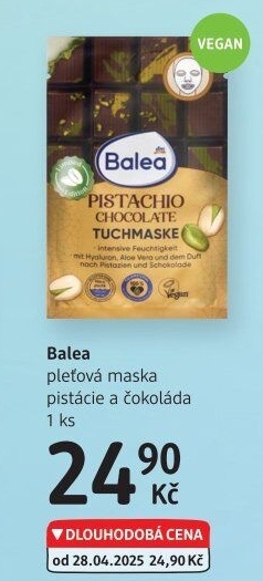 Maska pleťová textilní Balea