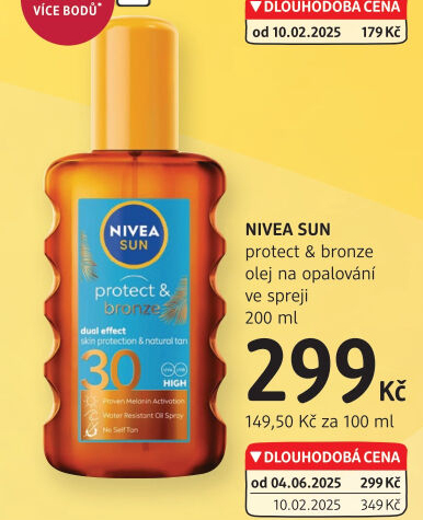 Olej na opalování Protect&amp