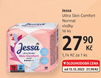 Vložky dámské Ultra Skin Comfort Jessa