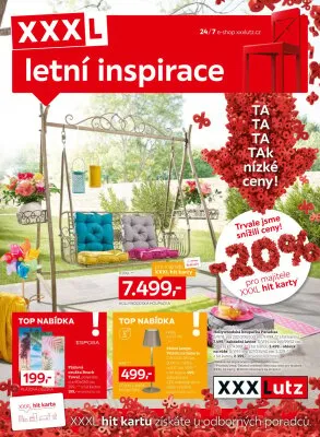 akční leták XXXLutz 2.6.2025-30.6.2025