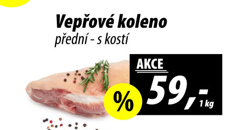 Koleno vepřové s kostí