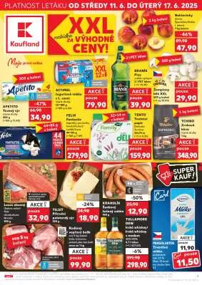 akční leták Kaufland 11.6.2025-17.6.2025