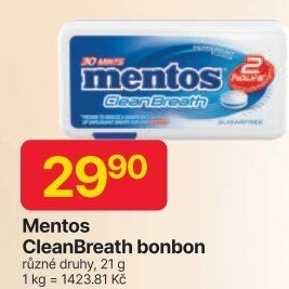 Bonbony Clean Breath Mentos