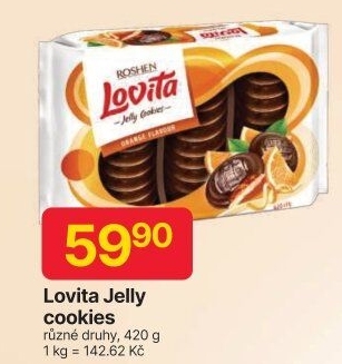 Čokopiškoty Lovita Roshen