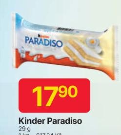 Řez mléčný Paradiso Kinder