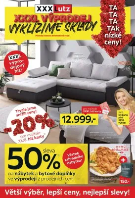 akční leták XXXLutz 9.6.2025-22.6.2025