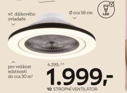 STROPNÍ VENTILÁTOR