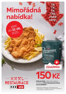 akční leták XXXLutz 9.6.2025-22.6.2025
