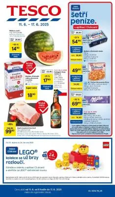 akční leták Tesco 11.6.2025-17.6.2025