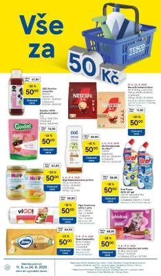 akční leták Tesco 11.6.2025-17.6.2025