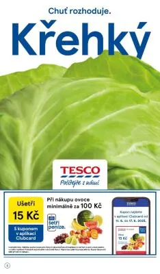 akční leták Tesco 11.6.2025-17.6.2025