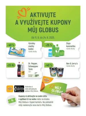 akční leták Globus 11.6.2025-17.6.2025
