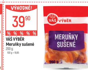 Meruňky sušené Váš Výběr