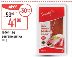 Šunka Serrano Jeden Tag