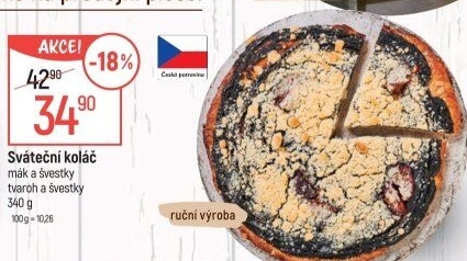 Koláč sváteční