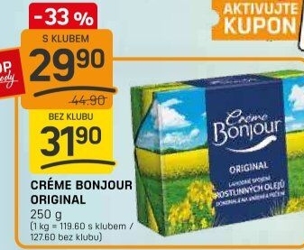 Margarín Créme Bonjour Rama