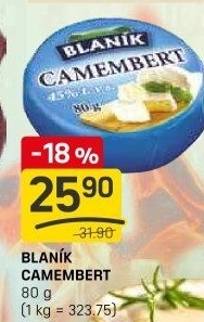 Sýr Camembert Blaník