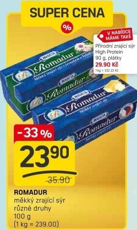 Sýr Romadur Madeta