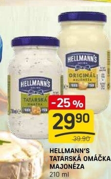 Tatarská omáčka Hellmann'