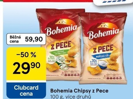 Chipsy Z pece Bohemia Chips