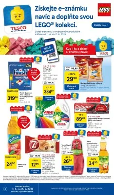 akční leták Tesco 11.6.2025-17.6.2025
