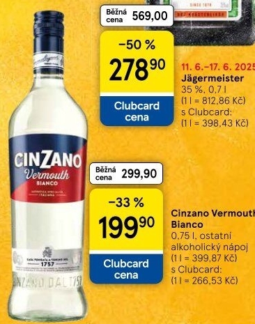 Aperitiv Bianco Cinzano