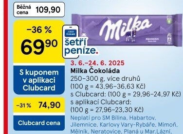 Čokoláda Milka