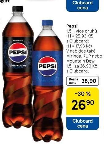 Limonáda Pepsi