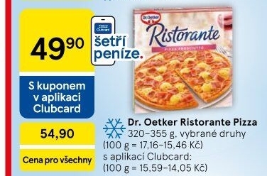Pizza mražená Ristorante Dr. Oetker