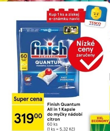 Tablety do myčky Quantum All in 1 Finish