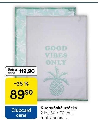 Utěrky látkové