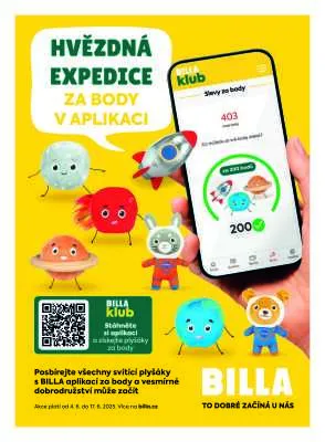 akční leták BILLA 11.6.2025-17.6.2025