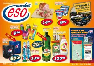 akční leták ESO MARKET 11.6.2025-22.6.2025